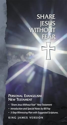 KJV Share Jesus Without Fear New Testament, Black Bonded Leather (Miniature Edition) by Holman Bible Publishers, 9781558197930