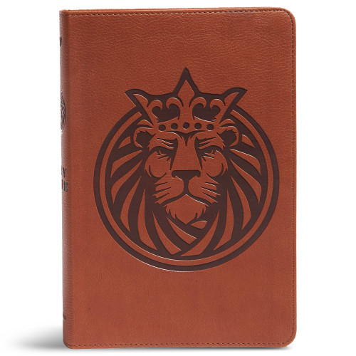 KJV Kids Bible, Lion LeatherTouch by Holman Bible Publishers, 9781087710914
