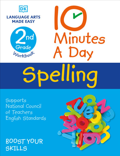 10 Minutes a Day Spelling, 2nd Grade by Carol Vorderman, 9780744031485