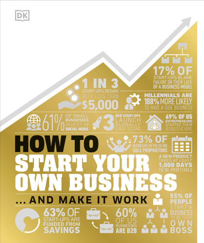 How to Start Your Own Business (The Facts Visually Explained) by DK, 9780744027341