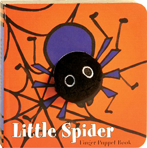 Little Spider: Finger Puppet Book ((Finger Puppet Book for Toddlers and Babies, Baby Books for Halloween, Animal Finger Puppets)) by Chronicle Books, ImageBooks, 9780811861045