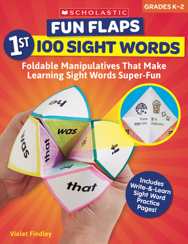 Fun Flaps: 1st 100 Sight Words by Violet Findley, 9781338603132