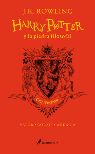 Harry Potter y la piedra filosofal (20 Aniv. Gryffindor) / Harry Potter and the Sorcerer's Stone (Gryffindor) (Spanish Edition) by J.K. Rowling, 9788498388879