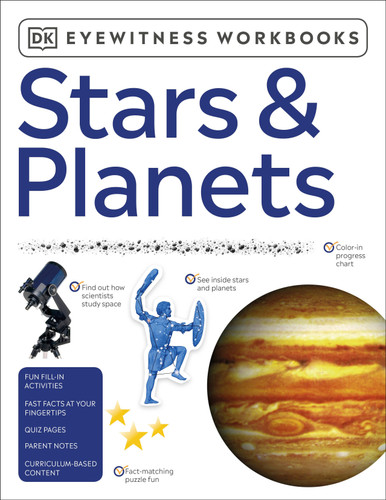Eyewitness Workbooks Stars & Planets by DK, 9780744034561