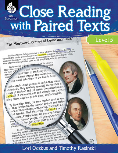 Close Reading with Paired Texts Level 5 (Engaging Lessons to Improve Comprehension) by Lori Oczkus, Timothy Rasinski, 9781425813611