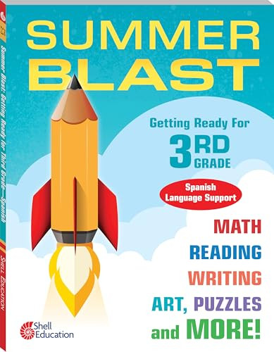 Summer Blast: Getting Ready for Third Grade (Spanish Language Support) by Wendy Conklin, 9781425839598