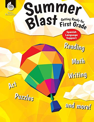 Summer Blast: Getting Ready for First Grade (Spanish Language Support) by Jodene Smith, 9781425839574
