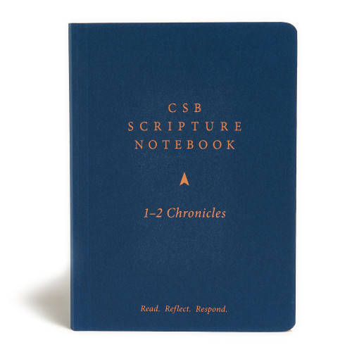 CSB Scripture Notebook, 1-2 Chronicles (Read. Reflect. Respond.) by CSB Bibles by Holman, 9781087731148