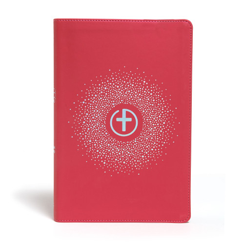 CSB One Big Story Bible, Pink LeatherTouch (Connecting Christ Throughout God's Story) by CSB Bibles by Holman, 9781087730318