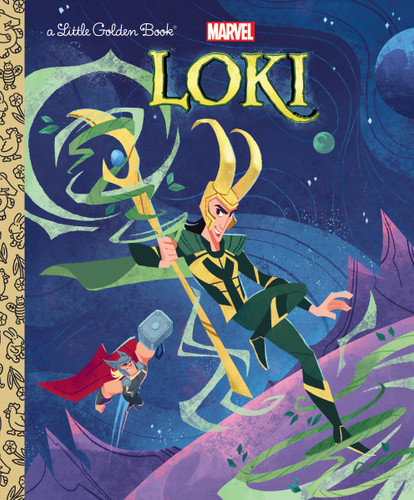 Loki Little Golden Book (Marvel) by Arie Kaplan, Hollie Mengert, 9780593304242
