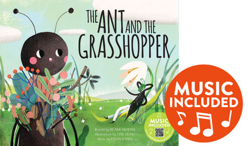 The Ant and the Grasshopper - 9781684103867 by Blake Hoena, Lisk Feng, Dean Jones, 9781684103867
