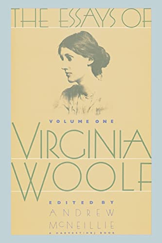 Essays Of Virginia Woolf Vol 1 (Vol. 1, 1904-1912) by Virginia Woolf, 9780156290548 Essays Of Virginia Woolf Vol 1 (Vol. 1, 1904-1912) by Virginia Woolf, 9780156290548