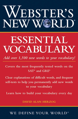 Webster's New World Essential Vocabulary by David A Herzog, 9780764571657 Webster's New World Essential Vocabulary by David A Herzog, 9780764571657