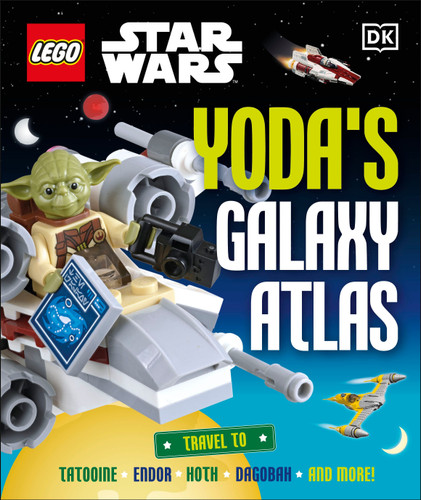 LEGO Star Wars Yoda's Galaxy Atlas  (Library Edition) (Much to see, there is...) by Simon Hugo, 9780744030051