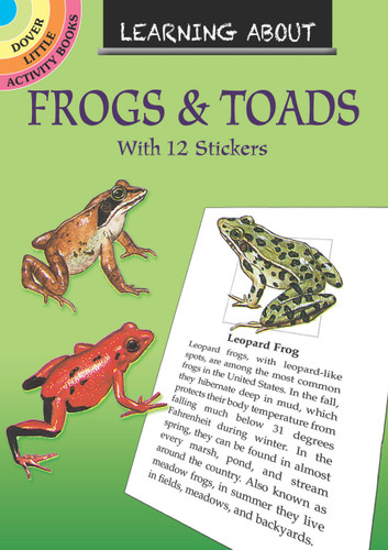 Learning About Frogs and Toads (Miniature Edition) by Sy Barlowe, 9780486838410
