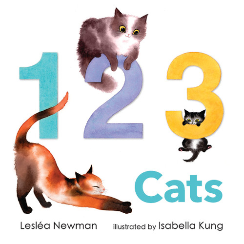 123 Cats: A Cat Counting Book by Lesléa Newman, Isabella Kung, 9781536209952