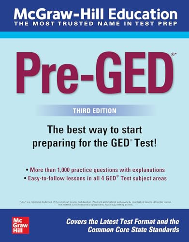 McGraw-Hill Education Pre-GED, Third Edition by McGraw Hill, México, 9781264258321