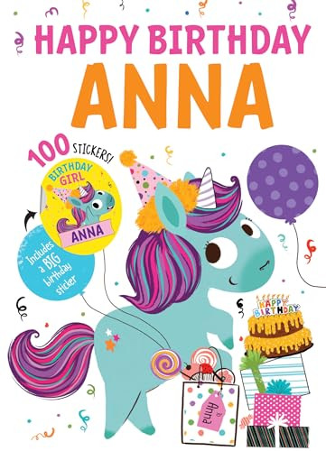 Happy Birthday Anna by Hazel Quintanilla, 9781728211497