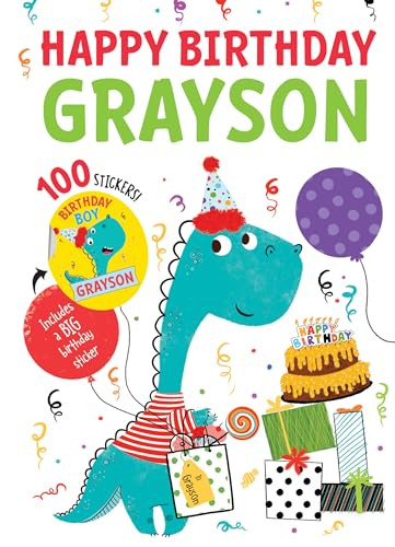 Happy Birthday Grayson by Hazel Quintanilla, 9781728211848