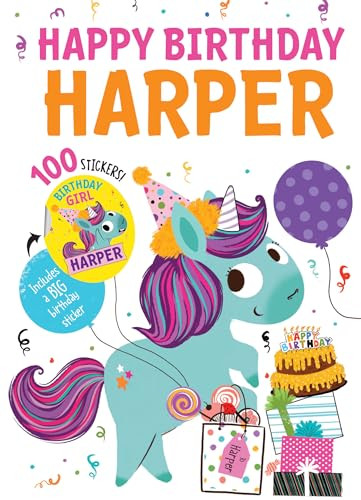 Happy Birthday Harper by Hazel Quintanilla, 9781728211879