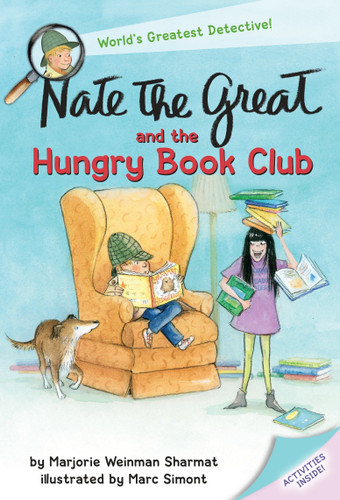 Nate the Great and the Hungry Book Club by Marjorie Weinman Sharmat, Mitchell Sharmat, Jody Wheeler, 9780375845482
