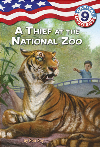 Capital Mysteries #9: A Thief at the National Zoo by Ron Roy, Timothy Bush, 9780375848049