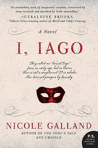 I, Iago (A Novel) by Nicole Galland, 9780062026873