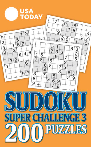 USA TODAY Sudoku Super Challenge 3 by USA TODAY, 9781524867188