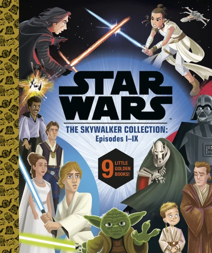 Star Wars Episodes I - IX: a Little Golden Book Collection (Star Wars) by Golden Books, Golden Books, 9780736441919
