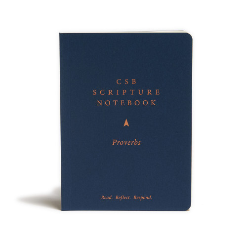 CSB Scripture Notebook, Proverbs (Read. Reflect. Respond.) by CSB Bibles by Holman, 9781087722573