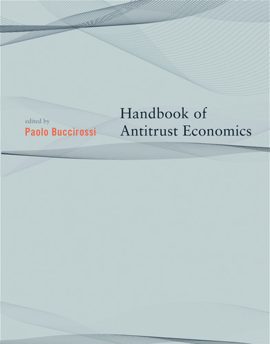 Handbook of Antitrust Economics by Paolo Buccirossi, 9780262524773