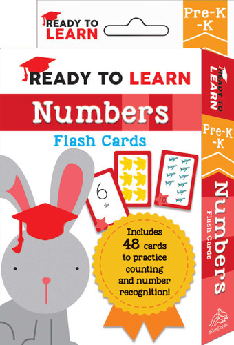 Ready to Learn: Pre-K-K Numbers Flash Cards (Includes 48 Cards to Practice Counting and Number Recognition!) by Editors of Silver Dolphin Books, 9781645173380