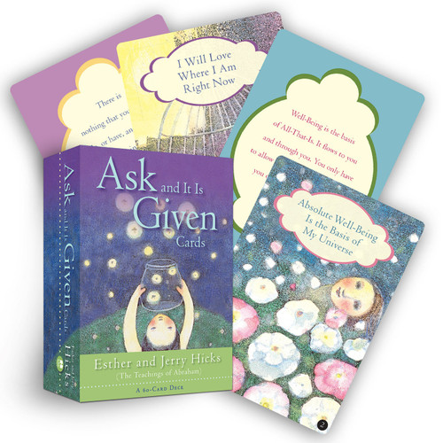 Ask And It Is Given Cards (A 60-Card Deck plus Dear Friends card) by Esther Hicks, Jerry Hicks, 9781401910518
