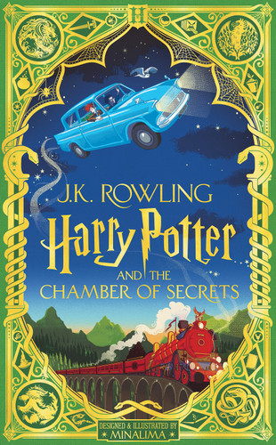 Harry Potter and the Chamber of Secrets (Harry Potter, Book 2) (MinaLima Edition) (Interactive Illustrated Edition) by J. K. Rowling, Minalima Design, 9781338716535
