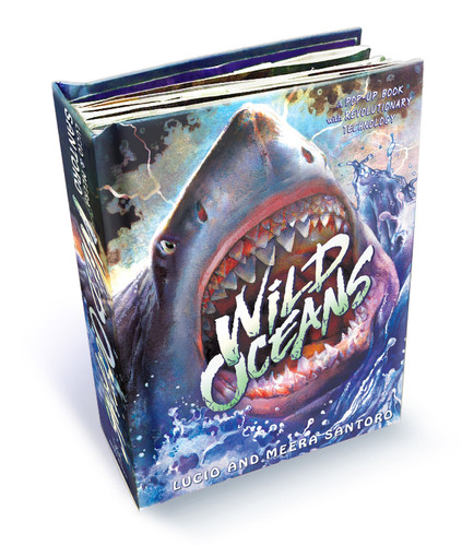 Wild Oceans (A Pop-up Book with Revolutionary Technology) by Lucio Santoro, Meera Santoro, 9781416984672