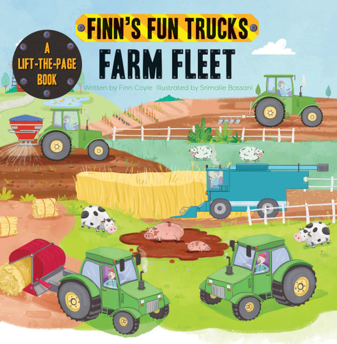Farm Fleet (A Lift-the-Page Truck Book), 9781486714889