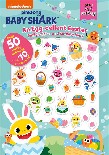 Baby Shark: An Egg-cellent Easter Puffy Sticker and Activity Book by Pinkfong, 9781499811766