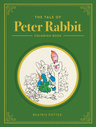 The Tale of Peter Rabbit Coloring Book by Beatrix Potter, 9780486217116