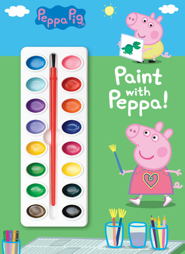 Paint with Peppa! (Peppa Pig) by Golden Books, Golden Books, 9780593118900
