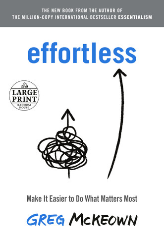 Effortless (Make It Easier to Do What Matters Most) by Greg McKeown, 9780593401118