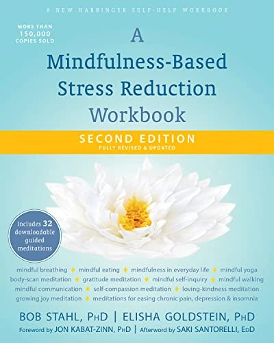 A Mindfulness-Based Stress Reduction Workbook by Bob Stahl, Elisha Goldstein, Jon Kabat-Zinn, Saki Santorelli, 9781684033553