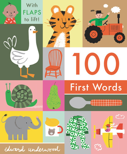 100 First Words: With Flaps to Lift - 9781536208221 by Edward Underwood, 9781536208221
