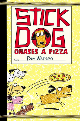 Stick Dog Chases a Pizza - 9780063006881 by Tom Watson, 9780063006881