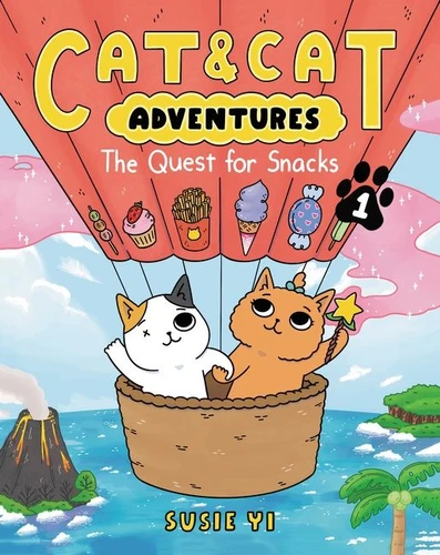 Cat & Cat Adventures: The Quest for Snacks (A Graphic Novel) by Susie Yi, Susie Yi, 9780063083813