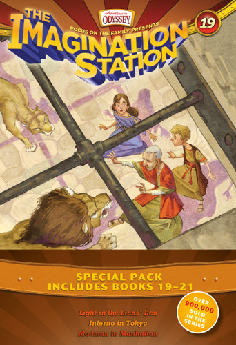 Imagination Station Books 3-Pack: Light in the Lions' Den / Inferno in Tokyo / Madman in Manhattan by Marianne Hering, 9781646070084