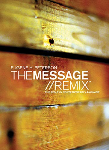 The Message//REMIX (Hardcover, Wood) (The Bible in Contemporary Language) by Eugene H. Peterson, 9781600060021