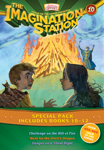 Imagination Station Books 3-Pack: Challenge on the Hill of Fire / Hunt for the Devil's Dragon / Danger on a Silent Night by Marianne Hering, Marshal Younger, Wayne Thomas Batson, 9781589978539