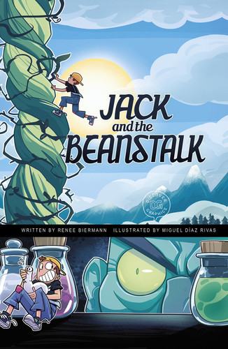 Jack and the Beanstalk (A Discover Graphics Fairy Tale) by Renee Biermann, Miguel Díaz Rivas, 9781663920935