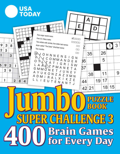 USA TODAY Jumbo Puzzle Book Super Challenge 3 by USA TODAY, 9781524867195
