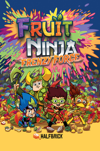 Fruit Ninja (Frenzy Force) by Halfbrick Studios, Erich Owen, 9781449480974